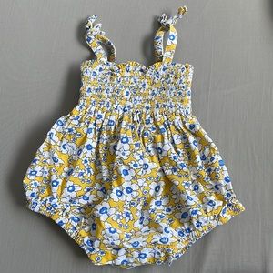 Little English girls bubble 3-6 month girl